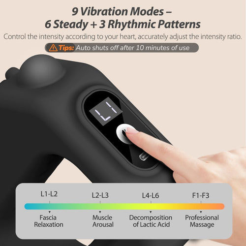 Compact Fitness Ring for Home Gym Use, Ab Machine for Abdomen/Arm/Leg, Multifunctional Full-Body Fascia Ring R10, 6 Intensity Levels with Massager Function