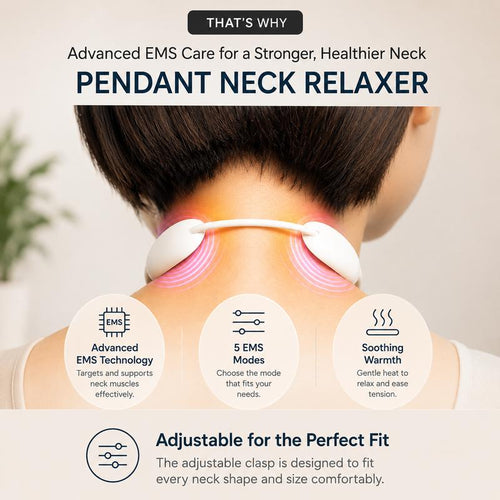 Microcurrent Neck Massager Device