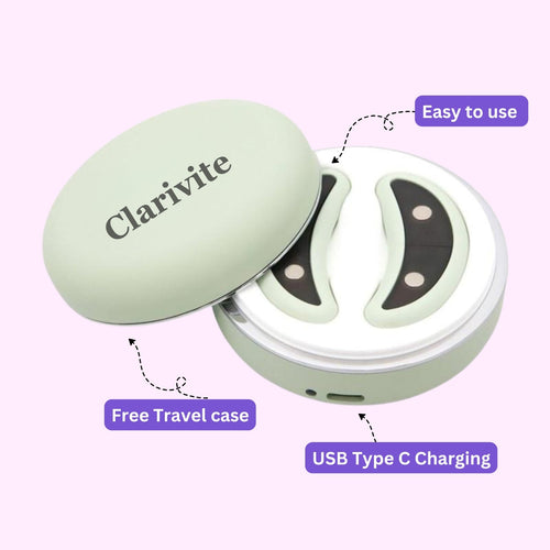 Clarivite red light + Ems Patches