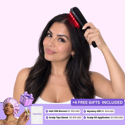 Clarivite Red Light Scalp Massager