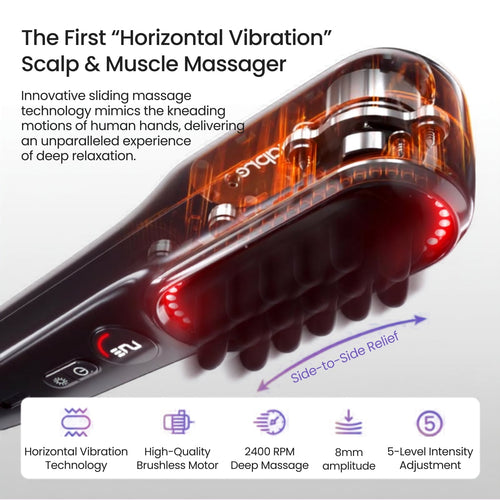 Clarivite Red Light Scalp Massager